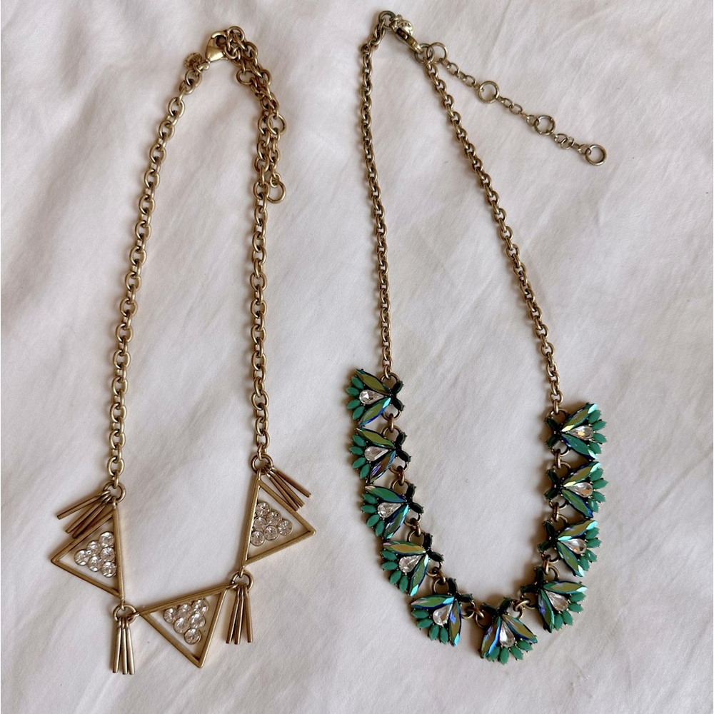 Bundle of J Crew Sparkly Necklaces